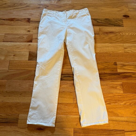 Tommy Bahama SIZE 8 WHITE COTTON PANTS - Picture 1 of 7